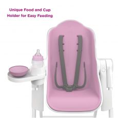 Дитячий стільчик для годування Oribel Cocoon Delicious Pink